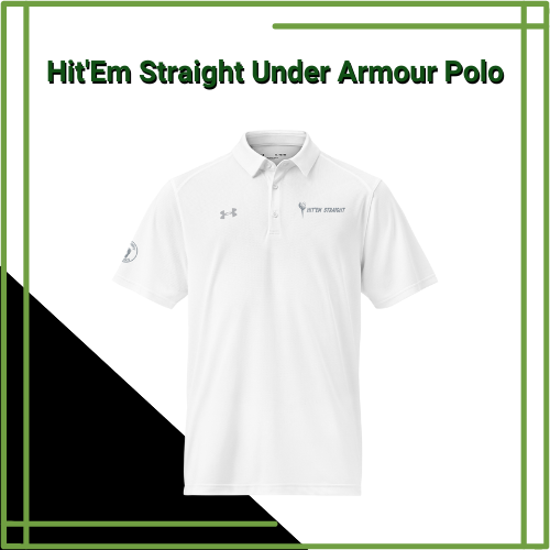 Hit'Em Straight Under Armour Men's Polo