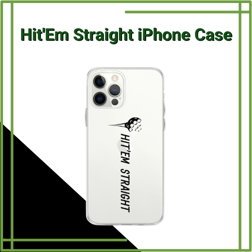 Hit'Em Straight iPhone Case