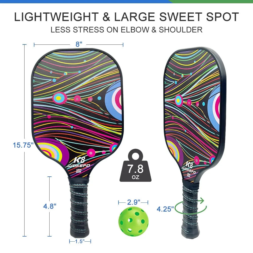 Pickleball Paddles USAPA Approved Pickleball Set of outlet 2 Composite Graphite